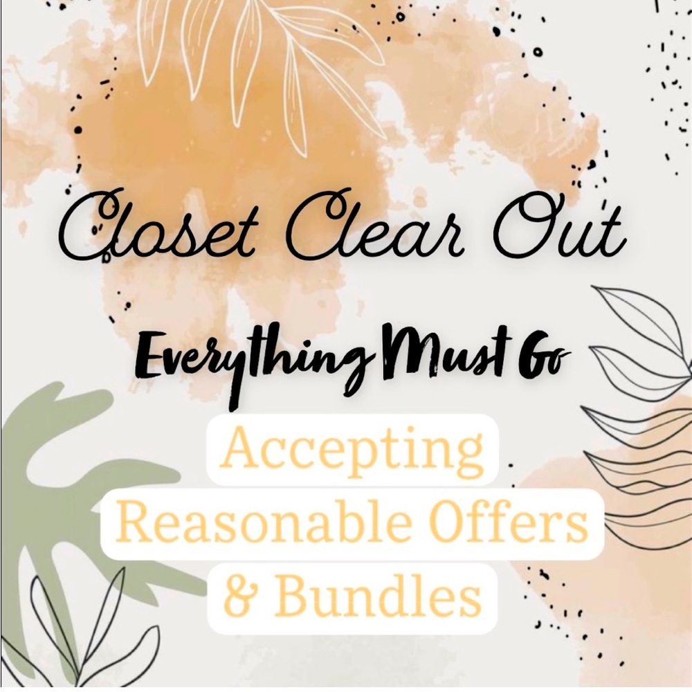 Weekend Closet Cleanout
